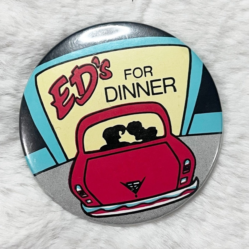 ๐ฎโ 5/$25 Vintage Ed's For Dinner Pin